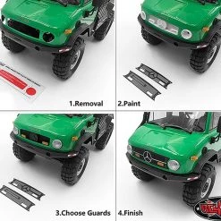 RC4WD Front Grille for Axial 1/10 SCX10 II UMG10 22 RC4WD Front Grille for Axial 1/10 SCX10 II UMG10 -Cars Truck shop online VVV C0823 10