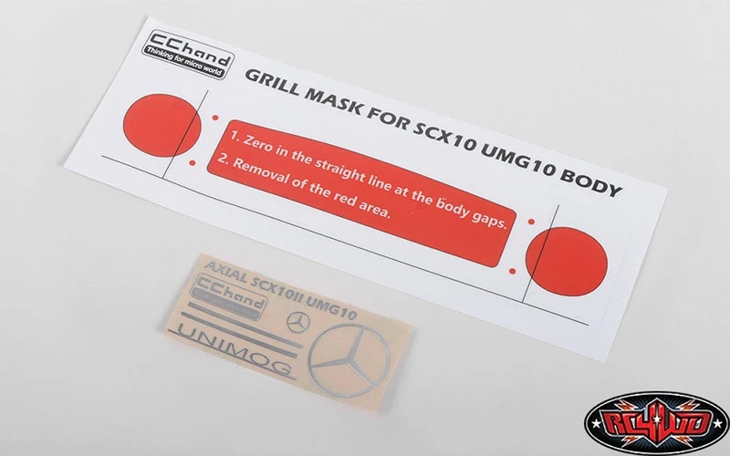 RC4WD Front Grille for Axial 1/10 SCX10 II UMG10 8 RC4WD Front Grille for Axial 1/10 SCX10 II UMG10 - Image 6