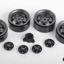 RC4WD OEM XJ 1.9" Beadlock Wheels (Gunmetal) 17 RC4WD OEM XJ 1.9" Beadlock Wheels (Gunmetal) -Cars Truck shop online VVV C0850 7