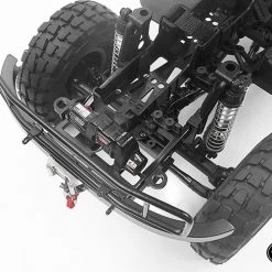 RC4WD Ranch Steel Front Winch Bumper for Axial 1/10 SCX10 II UMG10 (Black) -Cars Truck shop online VVV C0930 4 1