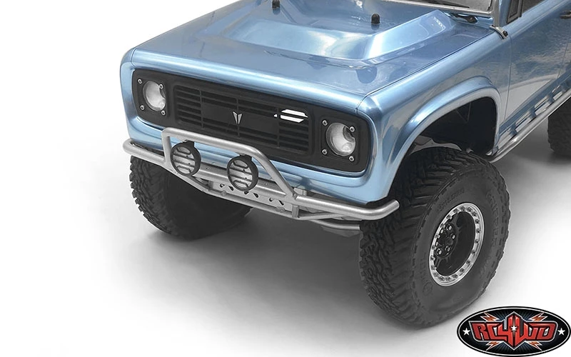 RC4WD Tri-X Steel Stinger Front Bumper for Vanquish VS4-10 Origin Body (Silver) 7 RC4WD Tri-X Steel Stinger Front Bumper for Vanquish VS4-10 Origin Body (Silver) - Image 5