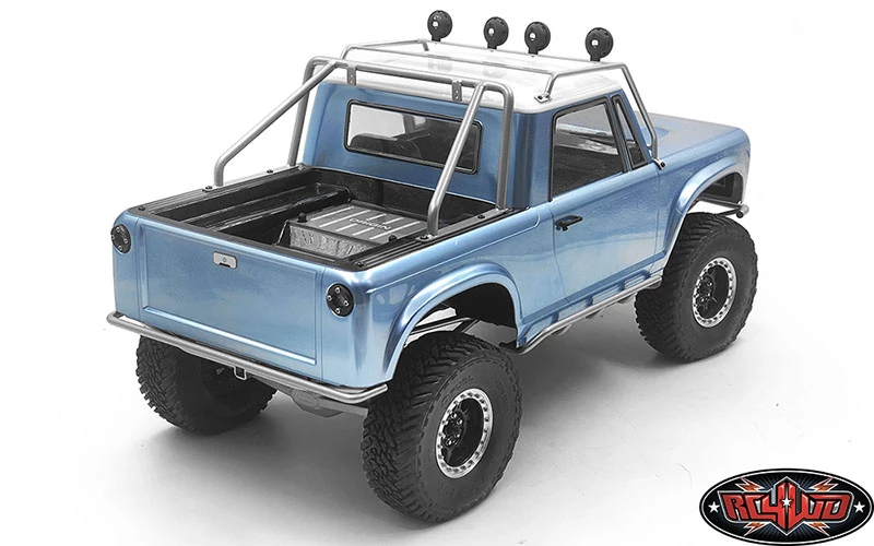 RC4WD Tri-X Steel Tube Rear Bumper for Vanquish VS4-10 Origin Body (Silver) 7 RC4WD Tri-X Steel Tube Rear Bumper for Vanquish VS4-10 Origin Body (Silver) - Image 5