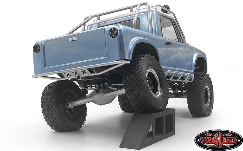 RC4WD Tri-X Steel Tube Rear Bumper for Vanquish VS4-10 Origin Body (Silver) 8 RC4WD Tri-X Steel Tube Rear Bumper for Vanquish VS4-10 Origin Body (Silver) - Image 6