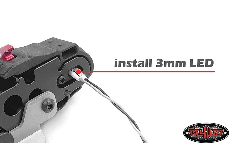 RC4WD OEM Narrow Front Winch Bumper for Axial 1/10 SCX10 III Jeep JLU Wrangler 11 RC4WD OEM Narrow Front Winch Bumper for Axial 1/10 SCX10 III Jeep JLU Wrangler - Image 9