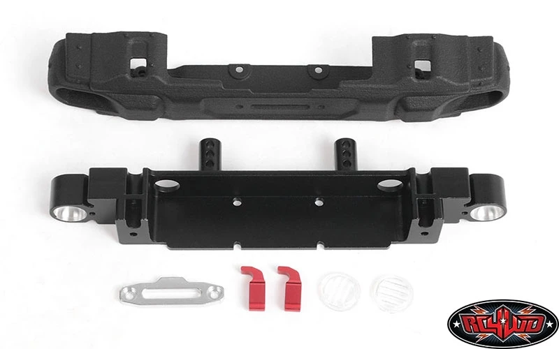 RC4WD OEM Narrow Front Winch Bumper for Axial 1/10 SCX10 III Jeep JLU Wrangler 3 RC4WD OEM Narrow Front Winch Bumper for Axial 1/10 SCX10 III Jeep JLU Wrangler