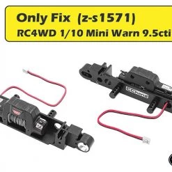 RC4WD OEM Narrow Front Winch Bumper with Trail Bar for Axial 1/10 SCX10 III Jeep JLU Wrangler -Cars Truck shop online VVV C1103 14