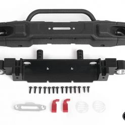RC4WD OEM Wide Front Winch Bumper with Trail Bar for Axial 1/10 SCX10 III Jeep JLU Wrangler -Cars Truck shop online VVV C1109 10