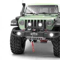 RC4WD OEM Wide Front Winch Bumper with Trail Bar for Axial 1/10 SCX10 III Jeep JLU Wrangler -Cars Truck shop online VVV C1109 16