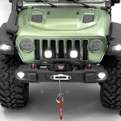 RC4WD Front Fender Flare Set with Lights and LED Lighting System for Axial 1/10 SCX 10 III Jeep JLU Wrangler -Cars Truck shop online VVV C1115 11
