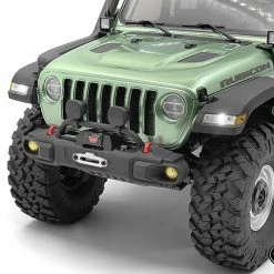 RC4WD Front Fender Flare Set with Lights and LED Lighting System for Axial 1/10 SCX 10 III Jeep JLU Wrangler -Cars Truck shop online VVV C1115 12