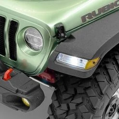 RC4WD Front Fender Flare Set with Lights and LED Lighting System for Axial 1/10 SCX 10 III Jeep JLU Wrangler -Cars Truck shop online VVV C1115 13