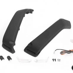 RC4WD Front Fender Flare Set with Lights and LED Lighting System for Axial 1/10 SCX 10 III Jeep JLU Wrangler -Cars Truck shop online VVV C1115 8