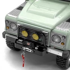 RC4WD Classic Front Winch Bumper for RC4WD Gelande II 2015 Land Rover Defender D90 (Silver) -Cars Truck shop online VVV C1118 11 1