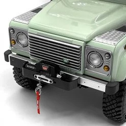 RC4WD Classic Front Winch Bumper for RC4WD Gelande II 2015 Land Rover Defender D90 (Black) -Cars Truck shop online VVV C1118 13