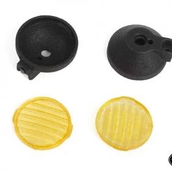 RC4WD Steel Push Bar Front Bumper with Flood Lights for RC4WD Gelande II 2015 Land Rover Defender D90 (Yellow) -Cars Truck shop online VVV C1122 5