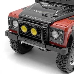 RC4WD Steel Push Bar Front Bumper with Flood Lights for RC4WD Gelande II 2015 Land Rover Defender D90 (Yellow) -Cars Truck shop online VVV C1122 7