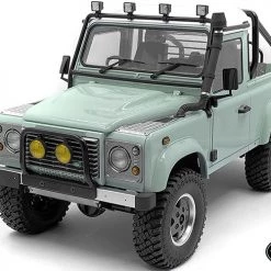RC4WD Steel Push Bar Front Bumper with Flood Lights for RC4WD Gelande II 2015 Land Rover Defender D90 (Yellow) -Cars Truck shop online VVV C1122 9