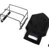 RC4WD Steel Tube Bed Cage with Soft Top for RC4WD Gelande II 2015 Land Rover Defender D90 (Pick-Up) (Black) -Cars Truck shop online VVV C1128 2