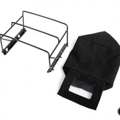 RC4WD Steel Tube Bed Cage with Soft Top for RC4WD Gelande II 2015 Land Rover Defender D90 (Pick-Up) (Black)