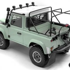 RC4WD Steel Tube Bed Cage with Soft Top for RC4WD Gelande II 2015 Land Rover Defender D90 (Pick-Up) (Black) -Cars Truck shop online VVV C1128 6 1