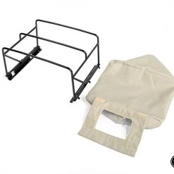 RC4WD Steel Tube Bed Cage with Soft Top for RC4WD Gelande II 2015 Land Rover Defender D90 (Pick-Up) (Tan)