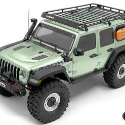 RC4WD Steel Tube Roof Rack W/ Rear Utility Lights for Axial 1/10 SCX10 III Jeep JLU Wrangler -Cars Truck shop online VVV C1143 9 1