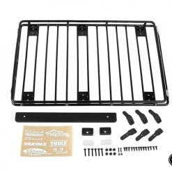 RC4WD Steel Tube Roof Rack W/ Rear Utility Lights for Axial 1/10 SCX10 III Jeep JLU Wrangler -Cars Truck shop online VVV C1143 9