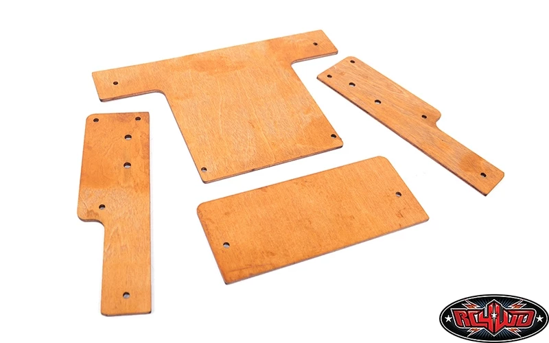 RC4WD Cargo Bed Wood Decking for RC4WD Gelande II 2015 Land Rover Defender D90 (Pick-Up) 4 RC4WD Cargo Bed Wood Decking for RC4WD Gelande II 2015 Land Rover Defender D90 (Pick-Up) - Image 2