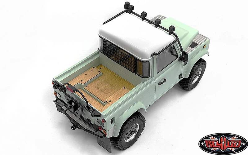 RC4WD Cargo Bed Wood Decking for RC4WD Gelande II 2015 Land Rover Defender D90 (Pick-Up) 7 RC4WD Cargo Bed Wood Decking for RC4WD Gelande II 2015 Land Rover Defender D90 (Pick-Up) - Image 5