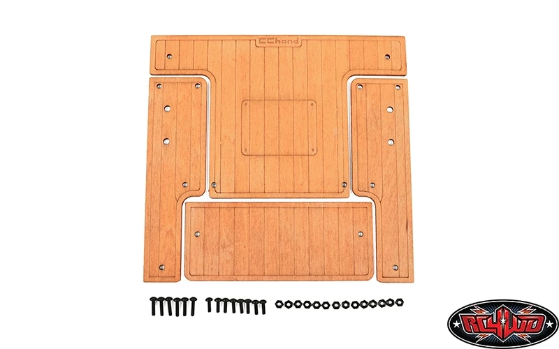 RC4WD Cargo Bed Wood Decking for RC4WD Gelande II 2015 Land Rover Defender D90 (Pick-Up) 5 RC4WD Cargo Bed Wood Decking for RC4WD Gelande II 2015 Land Rover Defender D90 (Pick-Up) - Image 3