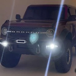RC4WD Fog Lights with LED Lighting System for Traxxas TRX-4 2021 Ford Bronco -Cars Truck shop online VVV C1161 12