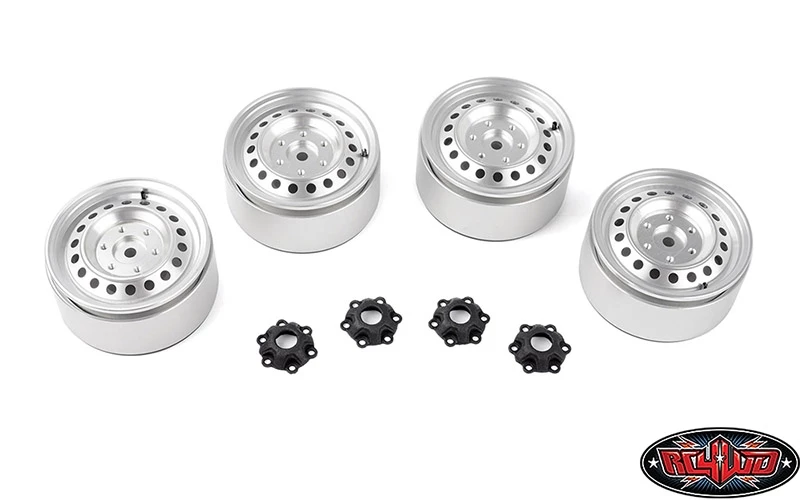 RC4WD Rad 1.9" Aluminum Internal Beadlock Wheels (Silver) (4) 3 RC4WD Rad 1.9" Aluminum Internal Beadlock Wheels (Silver) (4)