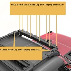 RC4WD LED Light Bar for Roof Rack and Traxxas TRX-4 2021 Bronco (Round) -Cars Truck shop online VVV C1241 10 1