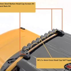 RC4WD LED Light Bar for Traxxas TRX-4 2021 Bronco (Round) 28 RC4WD LED Light Bar for Traxxas TRX-4 2021 Bronco (Round) -Cars Truck shop online VVV C1242 12