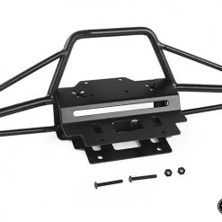 RC4WD Hull Front Metal Tube Bumper for Axial SCX10 III Early Ford Bronco (Black) -Cars Truck shop online VVV C1296 5