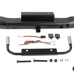 RC4WD Eon Metal Rear hitch Bumper with LEDs and Dual Exhaust for Axial SCX6 JEEP Wrangler JLU -Cars Truck shop online VVV C1303 10