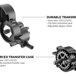Redcat Wendigo Brushless Rock Racer RTR - Blue Combo with Charger and 3S LiPo Battery 20 Redcat Wendigo Brushless Rock Racer RTR - Blue Combo with Charger and 3S LiPo Battery -Cars Truck shop online WENDIGO specs5