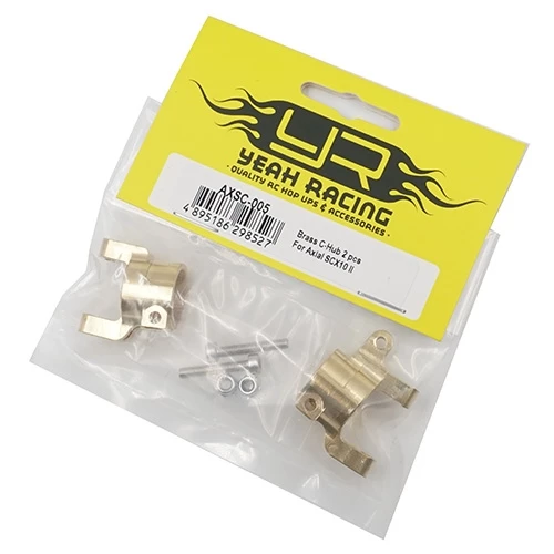 Yeah Racing Brass C-Hub For Axial SCX10 II (2) 4 Yeah Racing Brass C-Hub For Axial SCX10 II (2) - Image 2