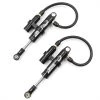 Yeah Racing 90mm Desert Lizard Piggyback Internal Spring Damper - Black (2) -Cars Truck shop online YEA DDP 090BK 2