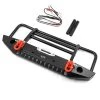 Yeah Racing Aluminum Alloy Front Bumper w/ LED Light (Black) TRX-4 / SCX10 II -Cars Truck shop online YEA TRX4 032BK 2