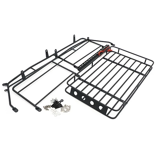 Yeah Racing Metal Roll Cage w/ Rack & LED Light Bar TRX-4 Defender 3 Yeah Racing Metal Roll Cage w/ Rack & LED Light Bar TRX-4 Defender