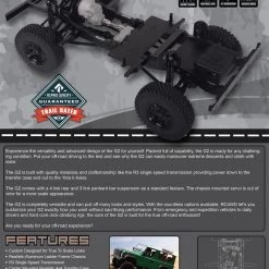 RC4WD Gelande II Truck Kit Chassis Only Kit 28 RC4WD Gelande II Truck Kit Chassis Only Kit -Cars Truck shop online Z K0060 14