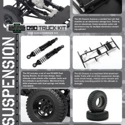 RC4WD Gelande II Truck Kit Chassis Only Kit 32 RC4WD Gelande II Truck Kit Chassis Only Kit -Cars Truck shop online Z K0060 5