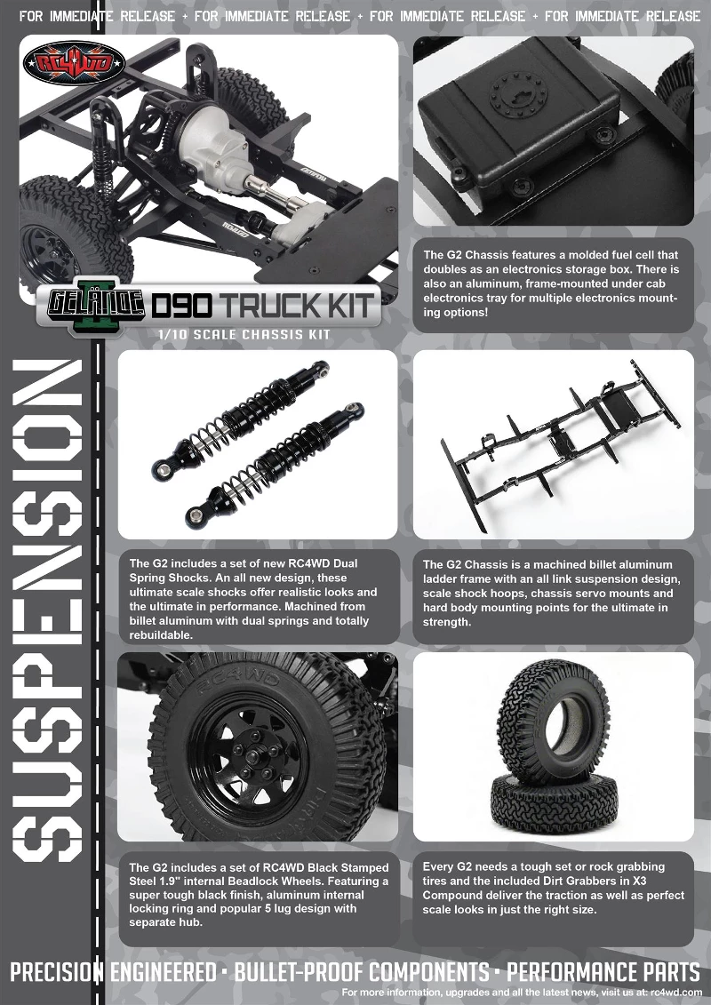 RC4WD Gelande II Truck Kit Chassis Only Kit 15 RC4WD Gelande II Truck Kit Chassis Only Kit - Image 13