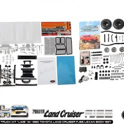 RC4WD Trail Finder 2 Truck Kit "LWB" W/ 1980 Toyota Land Cruiser FJ55 Lexan Body Set -Cars Truck shop online Z K0068 18