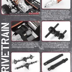 RC4WD Trail Finder 2 RTR w/Chevrolet Blazer Body Set (Limited Edition) -Cars Truck shop online Z RTR0035 103