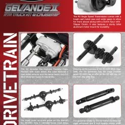 RC4WD Gelande II RTR with Cruiser Body Set - Red 48 RC4WD Gelande II RTR with Cruiser Body Set - Red -Cars Truck shop online Z RTR0047 3 scaled