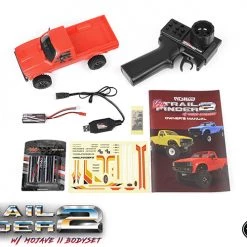 RC4WD 1/24 Trail Finder 2 RTR with Mojave II Hard Body Set (Red) -Cars Truck shop online Z RTR0053 16