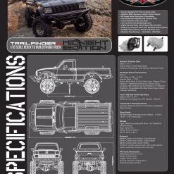RC4WD Midnight Edition Trail Finder 2 RTR with Mojave II Body Set 40 RC4WD Midnight Edition Trail Finder 2 RTR with Mojave II Body Set -Cars Truck shop online Z RTR0054 2 1