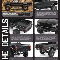 RC4WD Midnight Edition Trail Finder 2 RTR with Mojave II Body Set 44 RC4WD Midnight Edition Trail Finder 2 RTR with Mojave II Body Set -Cars Truck shop online Z RTR0054 9 1
